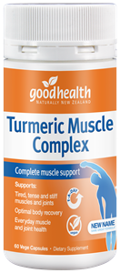 GOOD HEALTH TURMERIC MUSCLE COMPLEX 60 CAPS
