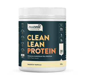 NUZEST CLEAN LEAN PROTEIN POWDER VANILLA 500GM