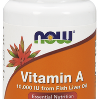 NOW VITAMIN A 10,000 IU 100 SOFTGELS