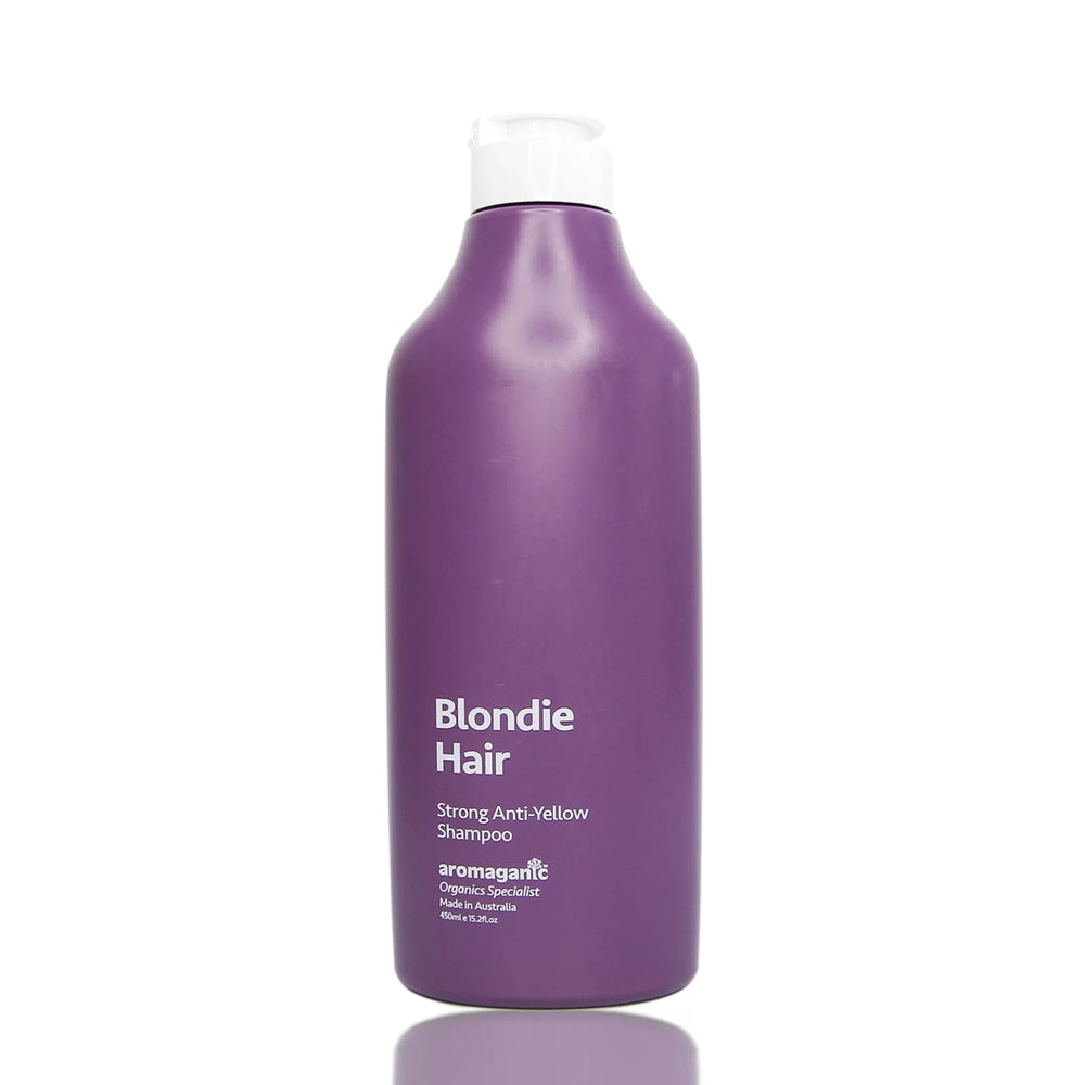 AROMAGANIC SHAMPOO BLONDIE HAIR - STRONG ANTI YELLOW 450ML