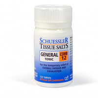 SCHUESSLER  TISSUE SALTS COMB 12 125 TABS