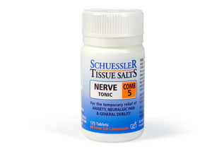 SCHUESSLER TISSUE SALTS COMB 5 125 TABS