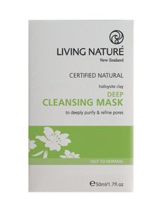 LIVING NATURE DEEP CLEANSING MASK 50ML