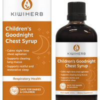 KIWIHERB CHILDRENS GOODNIGHT CHEST SYRUP 100ML